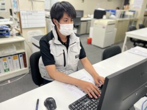 一日のスケジュール（多摩CS1・サービスエンジニア）