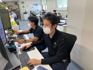 一日のスケジュール（三郷CS2・サービスエンジニア）