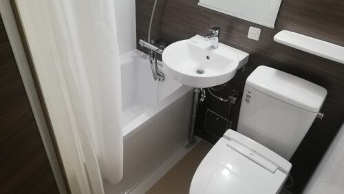 浴室リフォーム工事　ホテル／静岡県